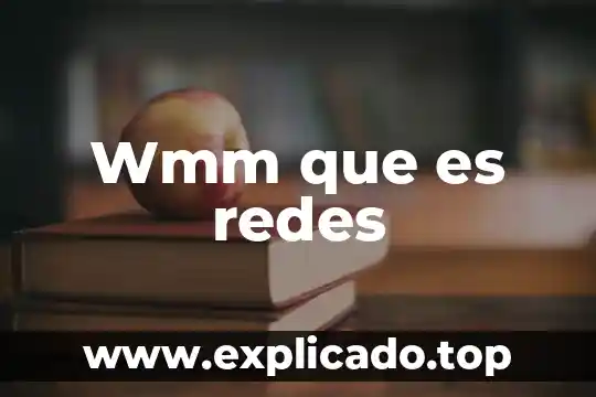 Que es bw en redes 8 Wmm que es redes