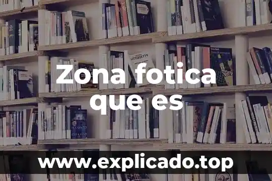 Que es la zona libre en tijuana 5 Zona fotica que es