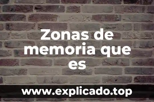 Que es la ecologia y la proteccion ambiental 7 Zonas de memoria que es